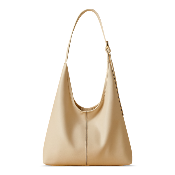 Vintage Schultertasche aus weichem Leder für Damen