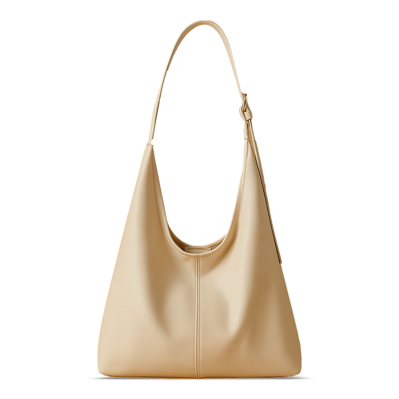 Vintage Schultertasche aus weichem Leder für Damen