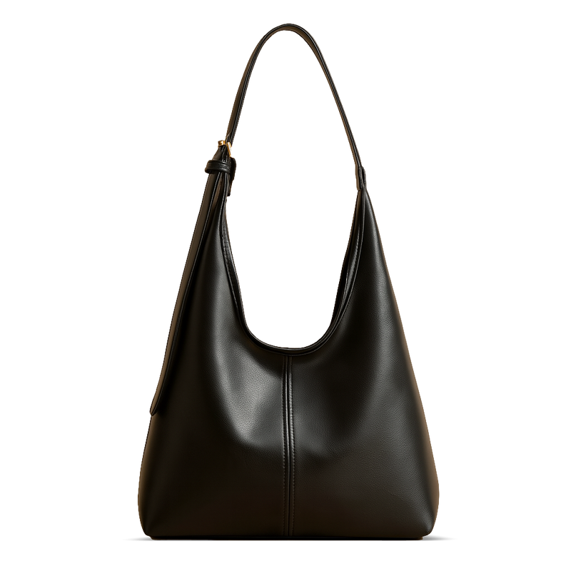 Vintage Schultertasche aus weichem Leder für Damen