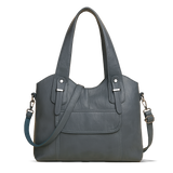 Damen-Stilvolle Schultertasche mit mehreren Fächern
