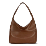 Stilvolle Schultertasche aus veganem Leder