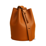 Damen Minimalistische Schultertasche aus Leder