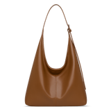 Vintage Schultertasche aus weichem Leder für Damen