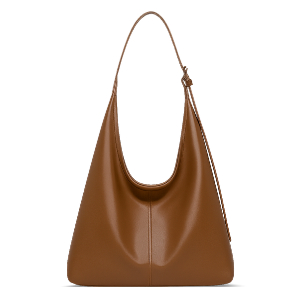 Vintage Schultertasche aus weichem Leder für Damen