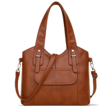 Damen-Stilvolle Schultertasche mit mehreren Fächern