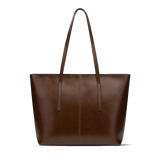 Große moderne Leder-Tote-Bag
