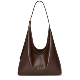 Vintage Schultertasche aus weichem Leder für Damen
