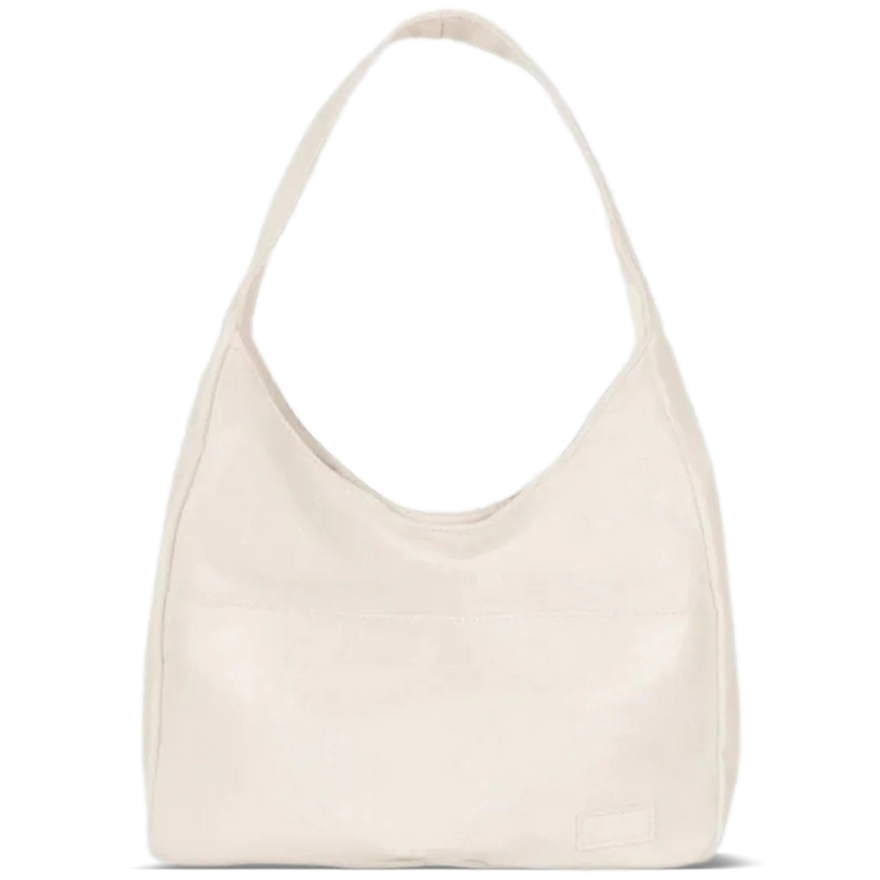 Stilvolle Schultertasche aus veganem Leder
