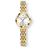 Damen Gold Edelstahl Wasserfeste Quarz Uhr