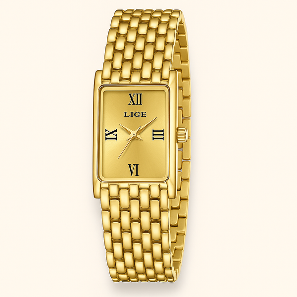 Damen Stylische Geflochtene Mesh-Armband Uhr