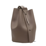 Damen Minimalistische Schultertasche aus Leder