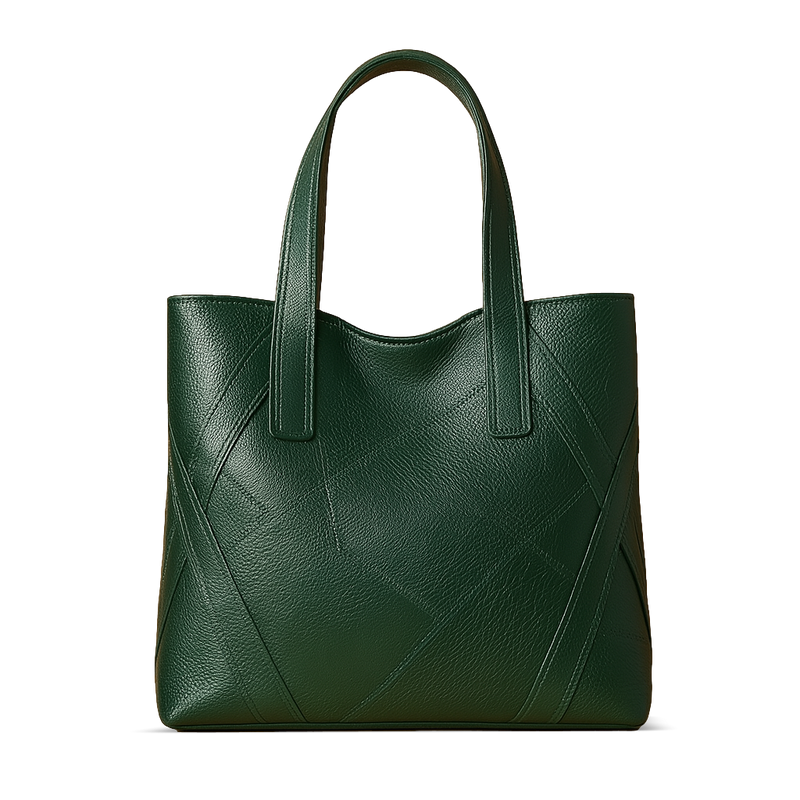 Damen Stilvolle Lederhandtasche mit großer Kapazität