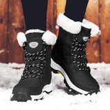 Klassische modische und warme Schneestiefel für Damen