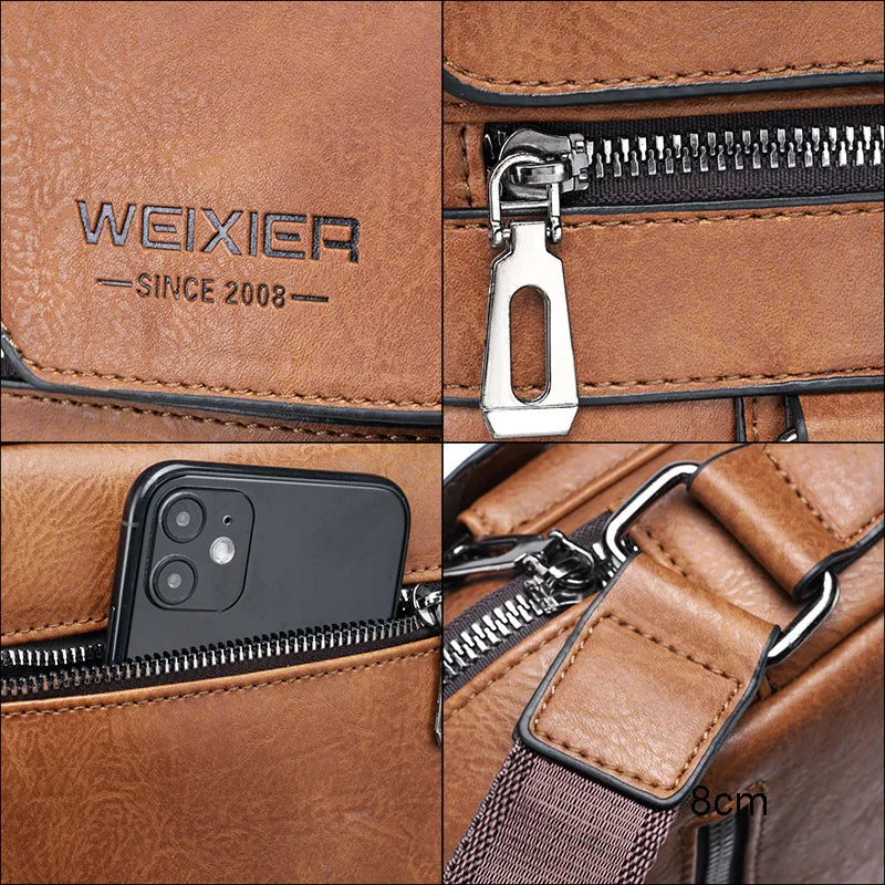 Leder-Schultertasche 2025