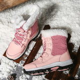 Klassische modische und warme Schneestiefel für Damen