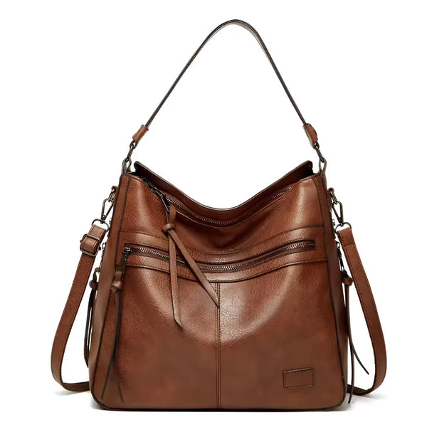 Damen-Reisetasche aus Leder für die Schulter