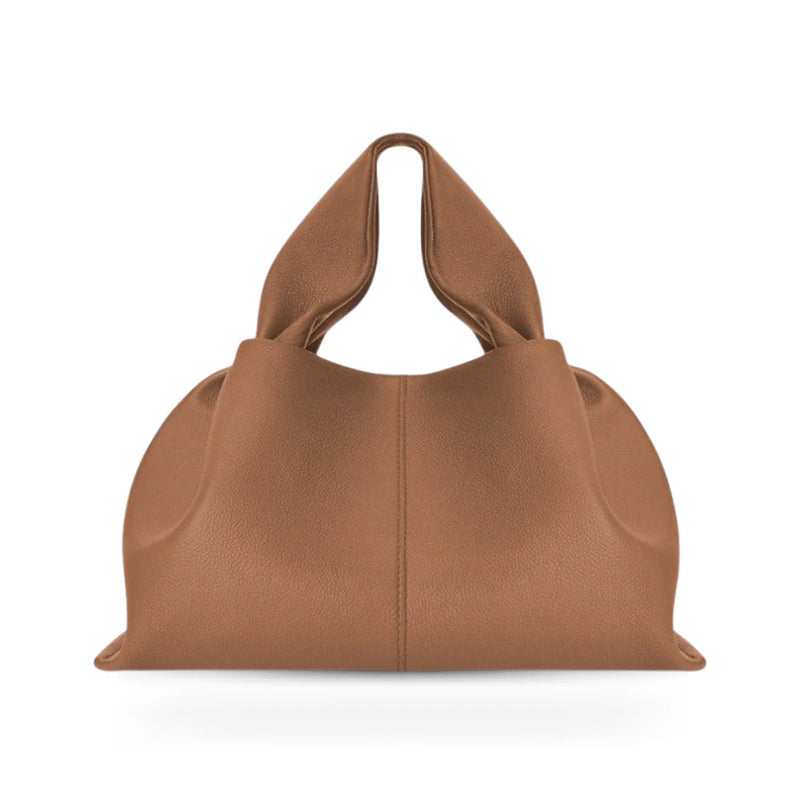 Weiche Cloud-Schultertasche aus Leder