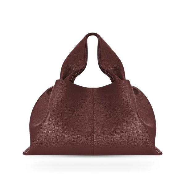 Weiche Cloud-Schultertasche aus Leder