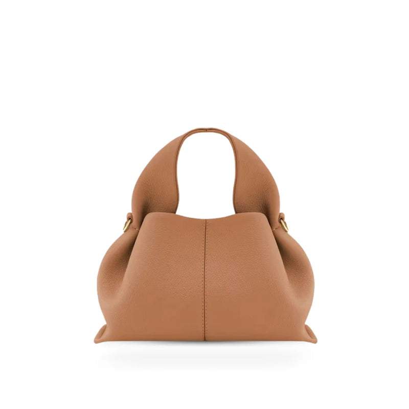 Weiche Cloud-Schultertasche aus Leder