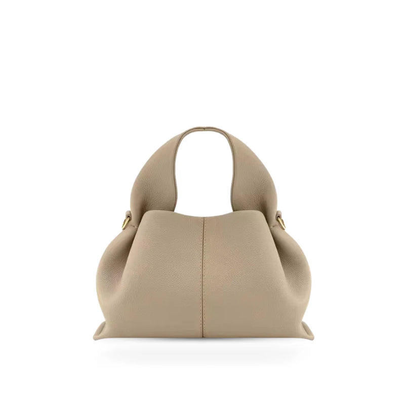 Weiche Cloud-Schultertasche aus Leder