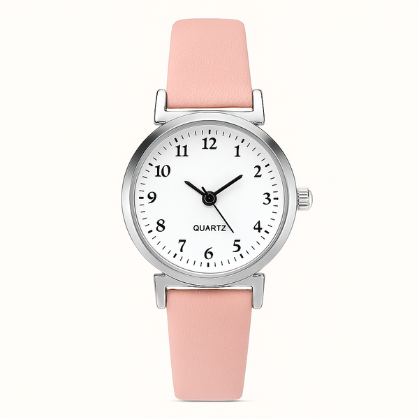 Lederarmband Minimalistische Quarz Uhr