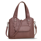 Damen-Stilvolle Schultertasche mit mehreren Fächern