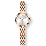 Damen Gold Edelstahl Wasserfeste Quarz Uhr
