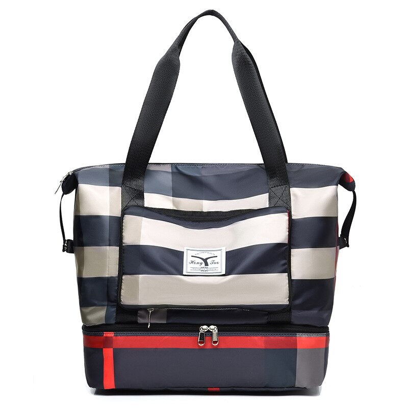 Große zusammenklappbare Reisetasche