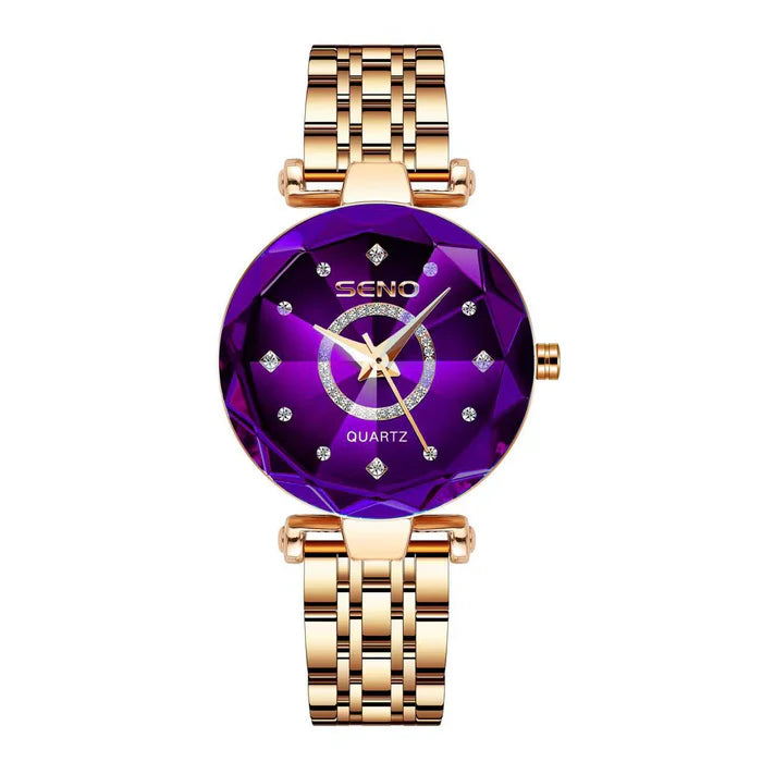 Starry Damenarmbanduhr aus Edelstahl