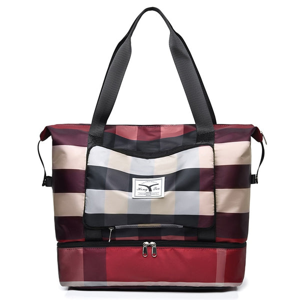 Große zusammenklappbare Reisetasche