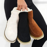 Damen Kuschelige Winterstiefel mit Fellfutter