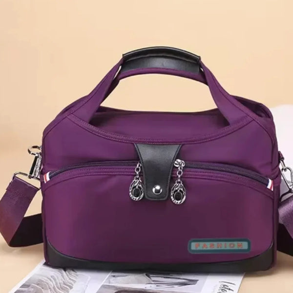 Große Kapazität Oxford Schultertasche