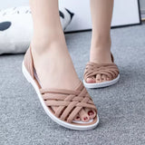 Atmungsaktive Hollow-Out Sandalen