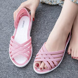 Atmungsaktive Hollow-Out Sandalen