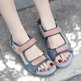 Verstellbare Klettverschluss-Sandalen für den ganztägigen Komfort