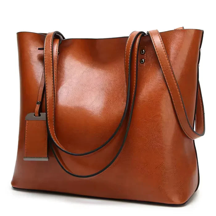Vielseitige Bucket-Bag aus PU-Leder