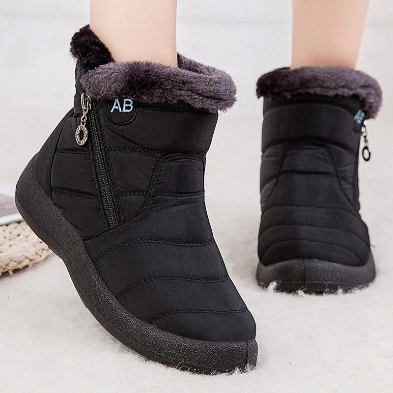 Wasserdichte Winter-Schneestiefel für Damen