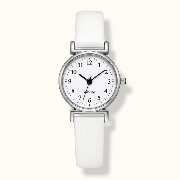 Lederarmband Minimalistische Quarz Uhr
